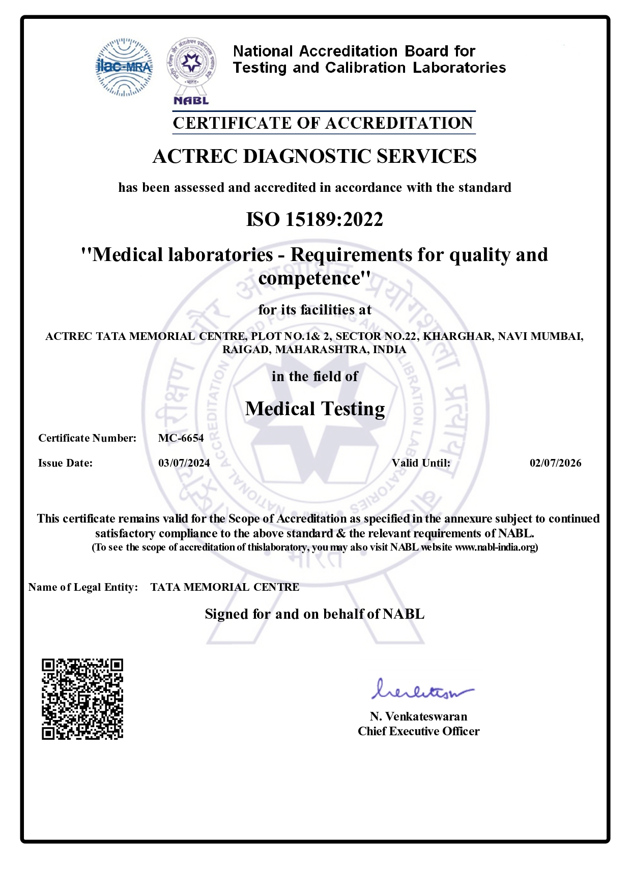 Accreditation